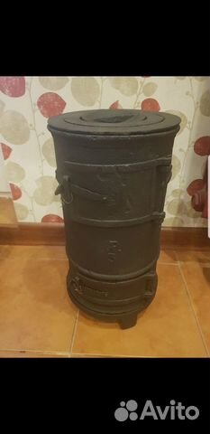 Буржуйка чугунная блиндажная ВОВ