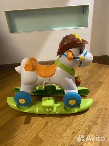 Детская лошадка качалка