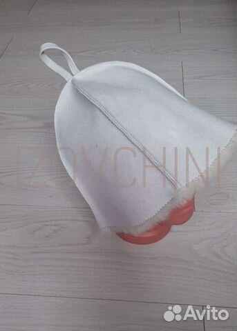 Шапка для бани из овчины