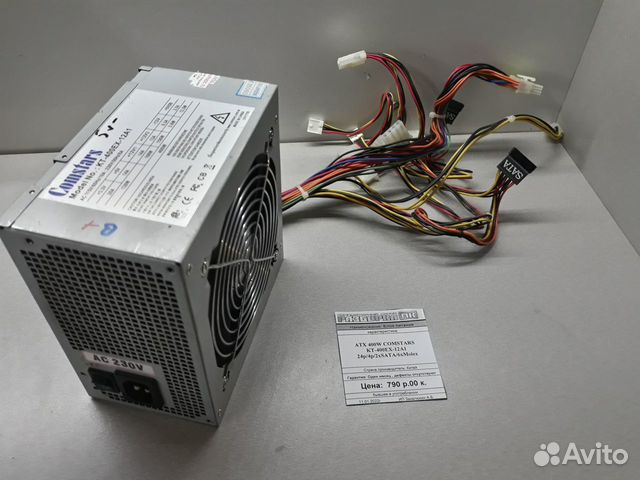 Блок питания ATX 400Wt Comstars KT-400EX-12A1