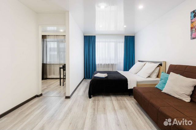 

1-к. квартира, 35 м², 2 кровати