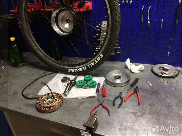 Сборка, Ремонт электровелосипеда (электрификация)