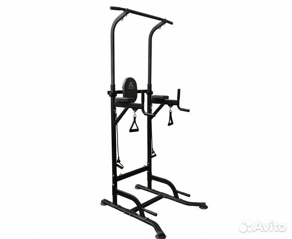 Турник-брусья c эспандерами DFC Power Tower G008