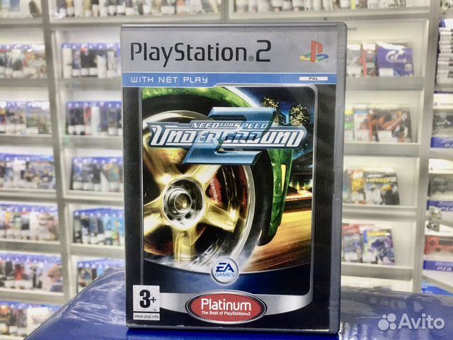 Диск для ps2 Need for Speed Underground 2