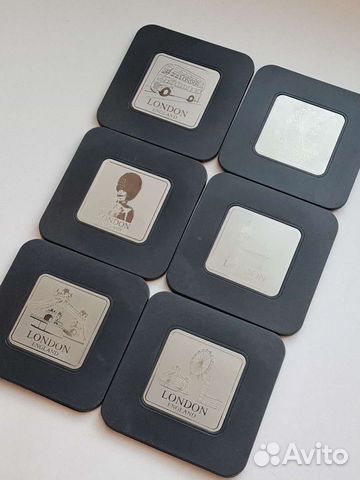 Комплект костеров, сувенирный