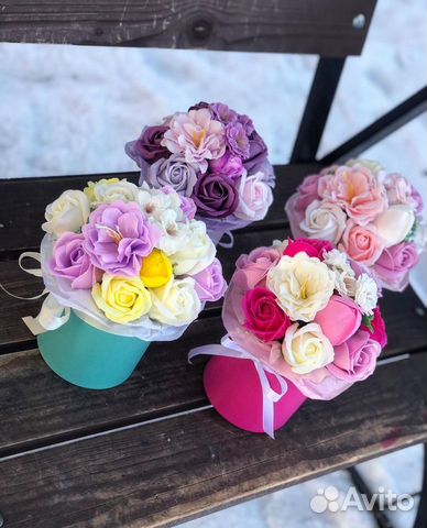 Цветы из мыла / букет