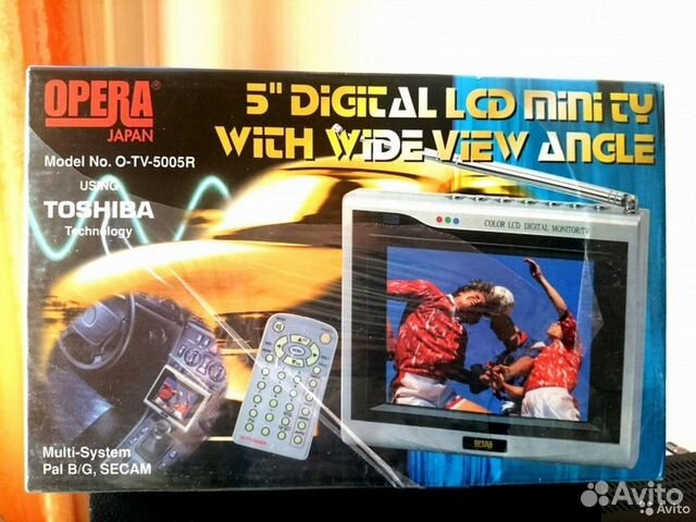 Новый автомобильный LCD телевизор