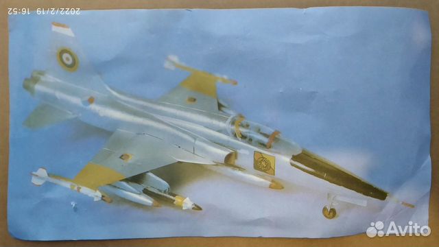 Масштабная модель самолета Northrop F-5E 