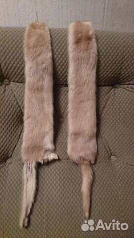 Норковые шкурки Цельные