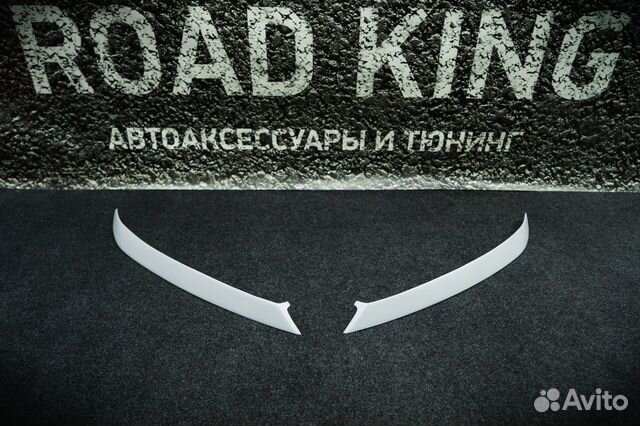 Реснички на фары Honda Civic 2006-2011г (седан)