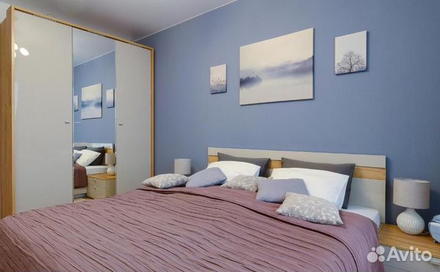 

1-к. квартира, 36 м², 2 кровати
