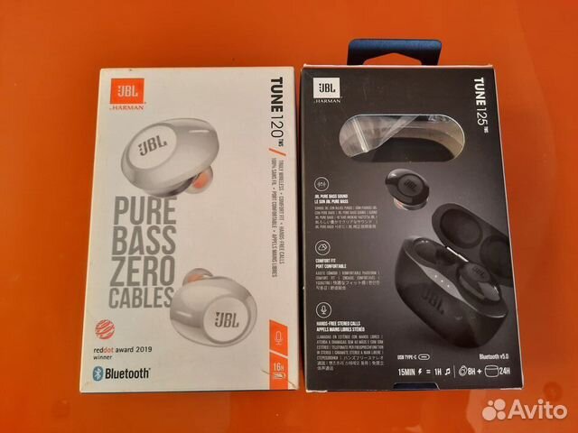 JBL Tune 120 TWS беспроводные наушники оригинал