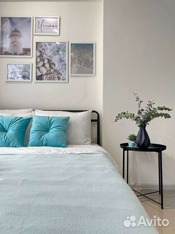 

Квартира-студия, 33 м², 2 кровати