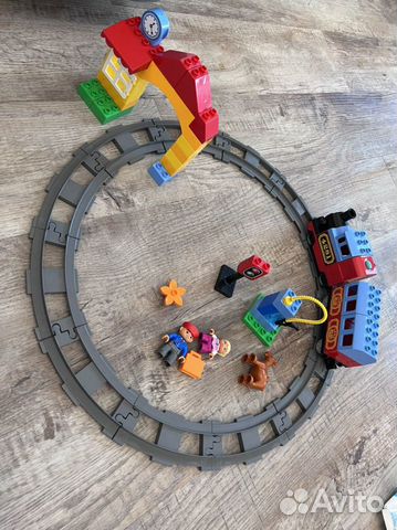 Lego duplo железная дорога 10507