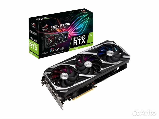 Asus ROG Strix GeForce RTX 3060 12GB gddr6 новая