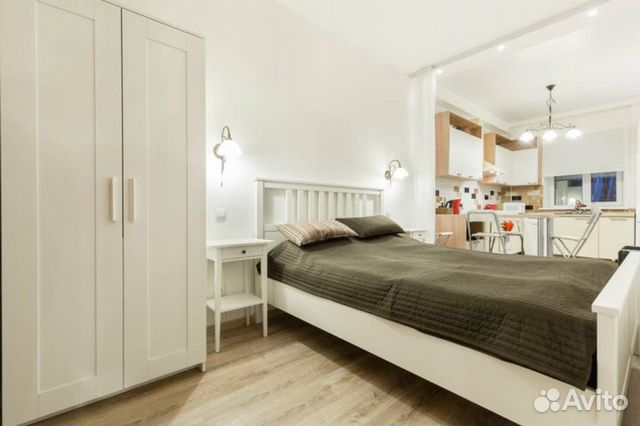 

Квартира-студия, 50 м², 3 кровати