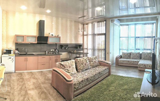 

Квартира-студия, 45 м², 2 кровати