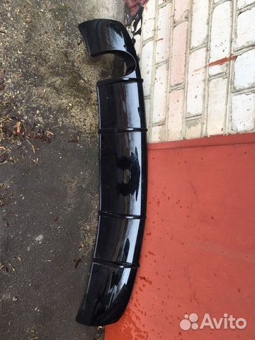 Юбка заднего бампера audi A3 под RS оригинал