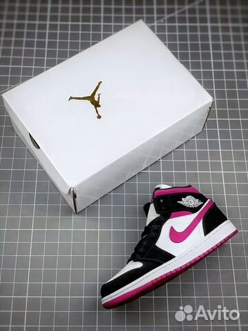 Купить sale Air Jordan 1 Mid Magenta (W) (В наличии) BQ6472-005-1 в Москве