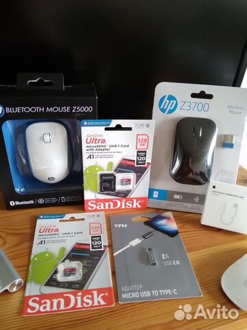 MicroSD SanDisk Ultra / HP / Apple Lightning