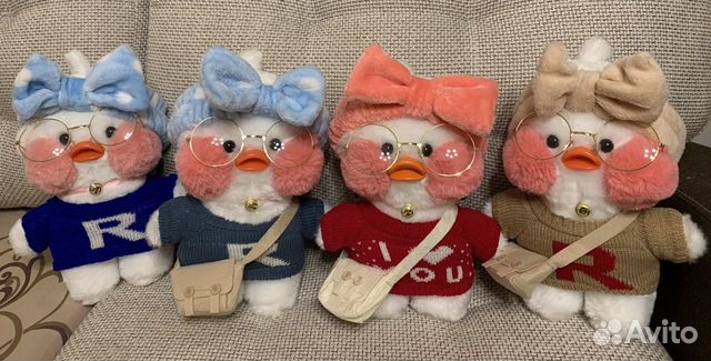 Уточка лалафанфан белая/lalafanfan duck, одежда