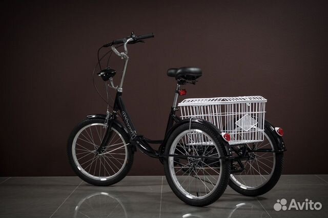 Велосипед трехколесный взрослый OK-3W 6 ск.20''