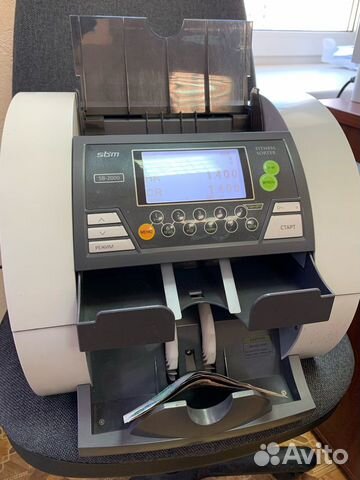 Счетчик детектор сортировщик денег SBM 2000