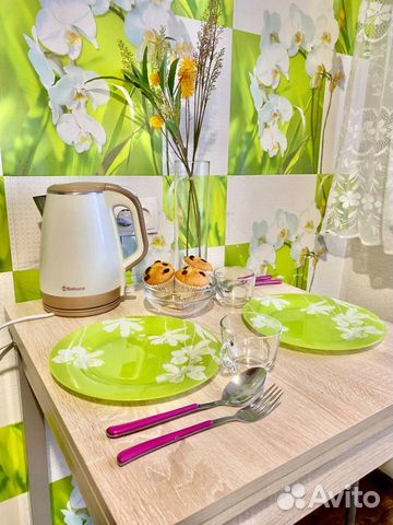 

1-к. квартира, 37 м², 2 кровати