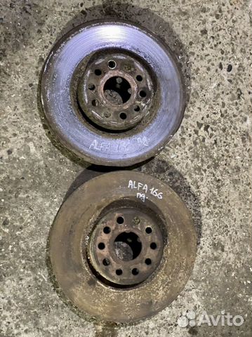 Диски тормозные передние Alfa Romeo 166 2.5