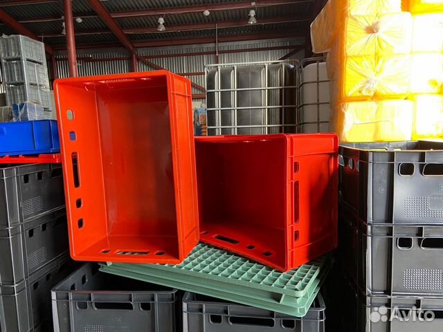 Ящики пластиковые 600х400 морозостойкие