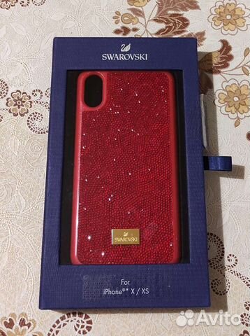 Чехол swarovski на iPhone X/XS