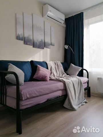 

Квартира-студия, 17 м², 1 кровать