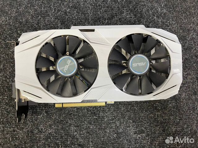 Видеокарта asus GeForce GTX 1070 dual 8GB gddr5