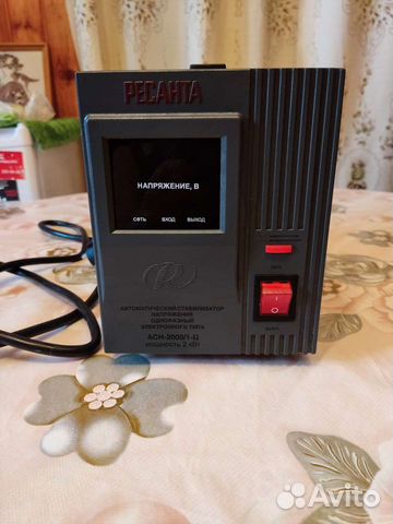 Стабилизатор напряжения новый ресанта