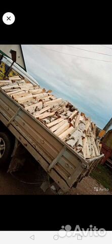 Дрова колотые сухие