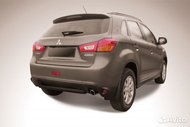 Защита зад.бампера d57 Mitsubishi ASX MAS14-014B