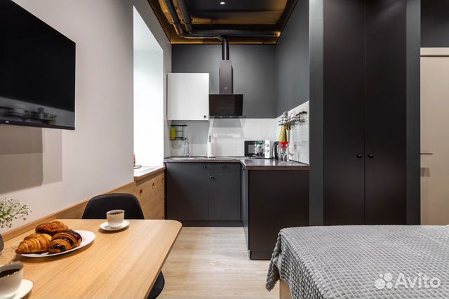 

Квартира-студия, 15 м², 2 кровати