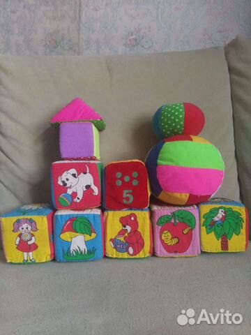 Мягкие кубики