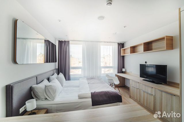 

Квартира-студия, 27 м², 1 кровать