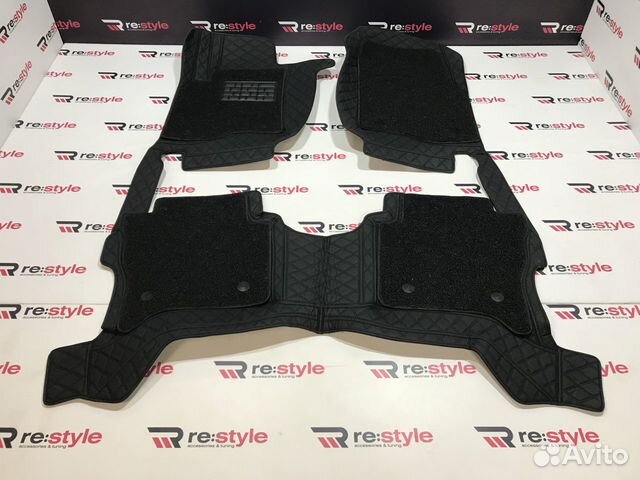 Ковры салона 3D Mitsubishi Pajero V90 06-19г Левый