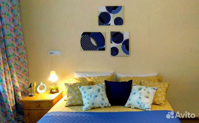 

1-к. квартира, 34 м², 2 кровати