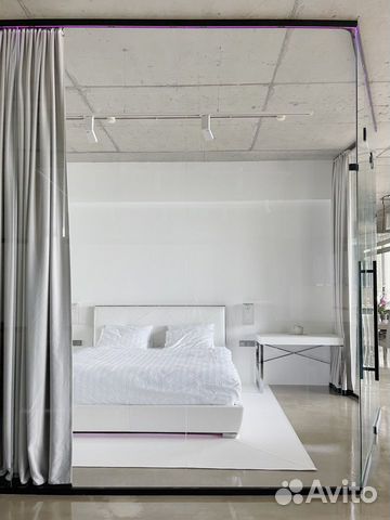 

Квартира-студия, 100 м², 1 кровать