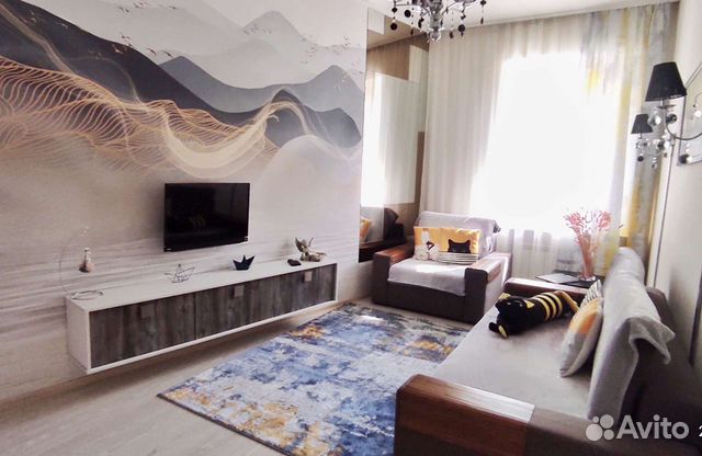 

2-к. квартира, 46 м², 2 кровати