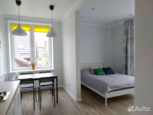 

Квартира-студия, 27 м², 1 кровать