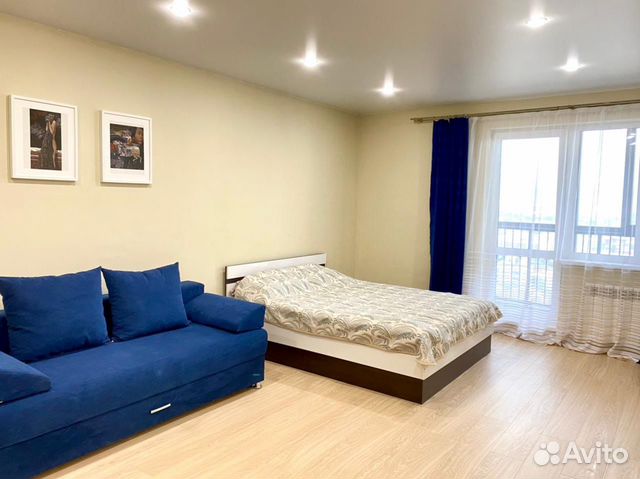 

Квартира-студия, 38 м², 1 кровать