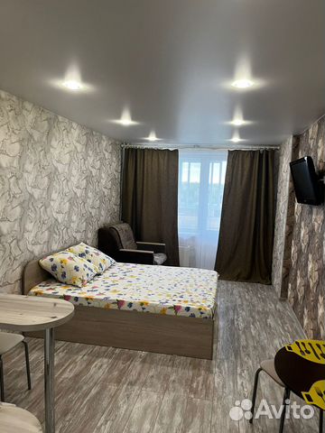 

Квартира-студия, 30 м², 2 кровати