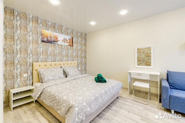 

1-к. квартира, 34 м², 2 кровати