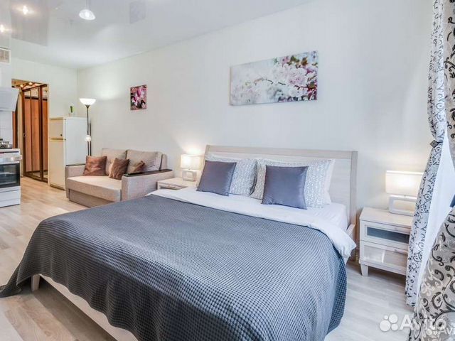 

Квартира-студия, 30 м², 2 кровати