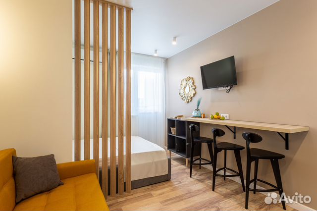 

Квартира-студия, 21 м², 2 кровати