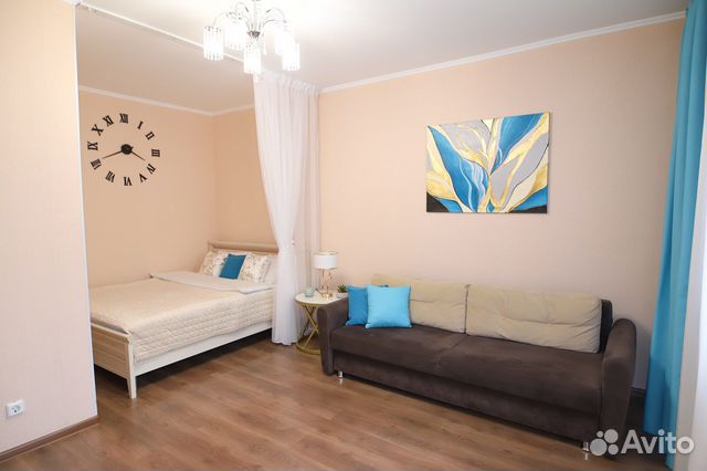 

1-к. квартира, 40,1 м², 2 кровати